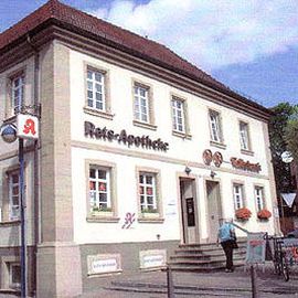 Aussenansicht der Rats-Apotheke Langenbrücken