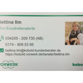 Bettina Ilm / VORWERK Kundenberaterin in Landsberg in Sachsen Anhalt