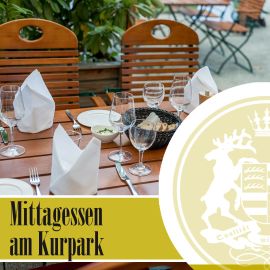 Kursaal Restaurant direkt am Kurpark Stuttgart, leckere schwäbische Gerichte, für ihr Mittagessen oder Abendessen in Stuttgart.