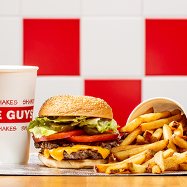 Five Guys Burger, Fries and Shake