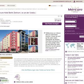 Mercure Hotel Berlin Zentrum in Berlin