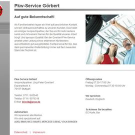 Pkw-Service Görbert in Stuttgart