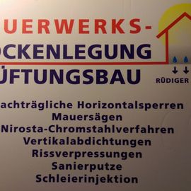 Mauerwerkstrockenlegung & Lüftungsbau - Rüdiger Kügler in Dessau-Roßlau