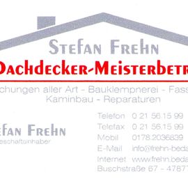 Dachdeckermeister Stefan Frehn in Willich