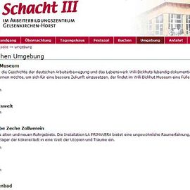 Tagungs- und Gästehaus Schacht3 - Umgebungs-Informationen