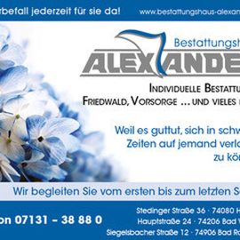 Bestattungshaus Alexander in Heilbronn