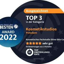 Kosmetisches Fachstudio Shine Skin Care in Potsdam