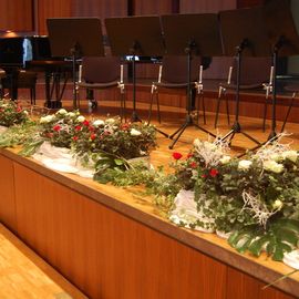 Flower Power am Ludwigsplatz in Rosenheim in Oberbayern