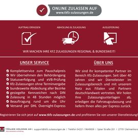 Autoschilder & Zulassungen SSE Herne in Herne