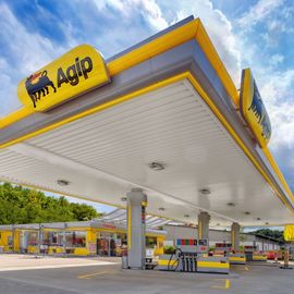 Agip Service Station in Neumarkt Sankt Veit