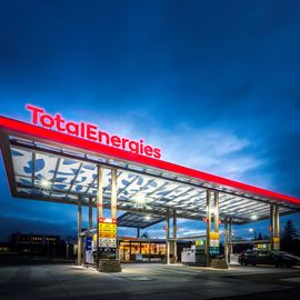 TotalEnergies Tankstelle in Roetgen in der Eifel