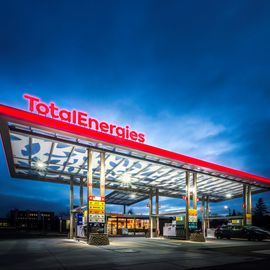 TotalEnergies Tankstelle in Wismar in Mecklenburg
