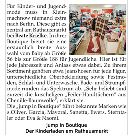 jump in Boutique - Kinderbekleidung in Kleinmachnow