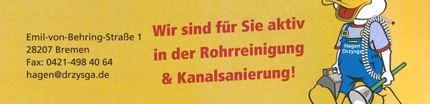 Bild zu Hagen Drzysga GmbH Sanitär-Heizung-Rohrreinigung