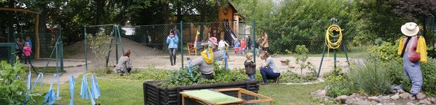 Bild zu Fröbel-Integrationskindergarten Bauernhofkindergarten Mölkau