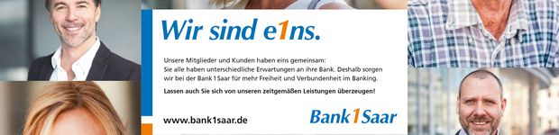 Bild zu Bank 1 Saar eG Filiale Dudweiler