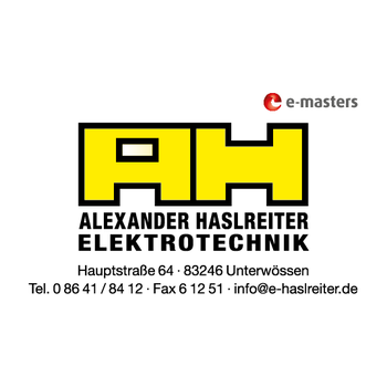 Logo von Alexander Haslreiter Elektrotechnik in Unterwössen