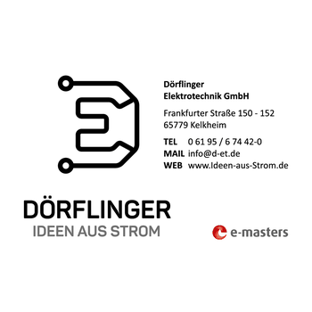 Logo von Dörflinger Elektrotechnik GmbH in Kelkheim im Taunus