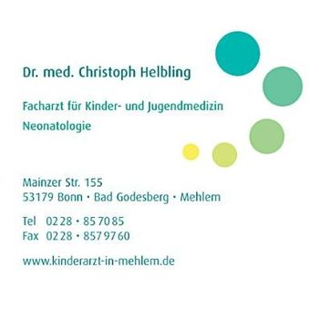 Logo von Kinder- und Jugendmedizin, Neonatologie Dr. med. Christoph Helbling in Bonn