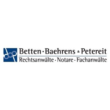 Logo von Betten Baehrens Petereit Rechtsanwälte und Notare in Iserlohn