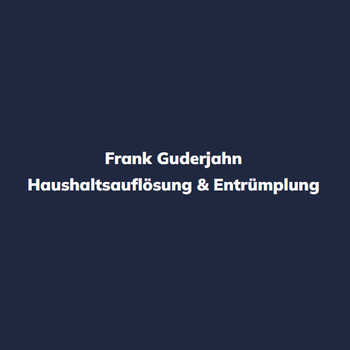 Logo von Frank Guderjahn Haushaltsauflösung & Entrümpelung in Magdeburg