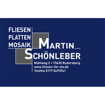 Logo von Martin Schönleber Fliesen- und Plattenleger in Rudersberg in Württemberg
