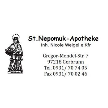 Logo von St. Nepomuk-Apotheke Nicole Weigel e.Kfr. in Gerbrunn