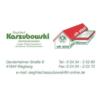 Logo von Siegfried Kaszubowski Bedachungen Inh. Philipp Kaszubowski in Wegberg