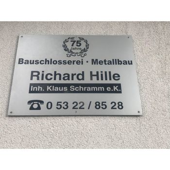 Logo von Richard Hille Bauschlosserei Inh. Klaus Schramm in Bad Harzburg