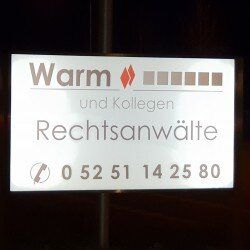 Logo von Warm and Kollegen Rechtsanwälte in Paderborn