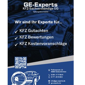 Logo von GE Experts Kfz-Sachverständige UG (haftungsbeschränkt) in Gelsenkirchen