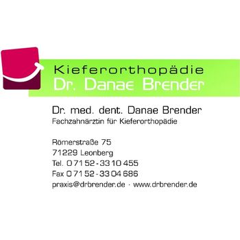Logo von PRAXIS FÜR KIEFERORTHOPÄDIE / Dr. Danae Brender in Leonberg in Württemberg