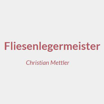 Logo von Fliesenlegermeister Mettler in Oberhausen im Rheinland