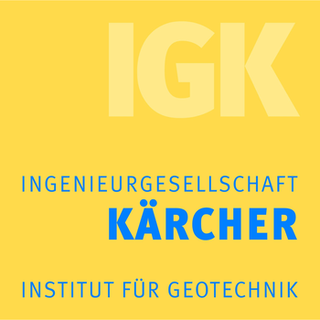 Logo von Ingenieurgesellschaft Kärcher mbH Institut für Geotechnik in Weingarten in Baden