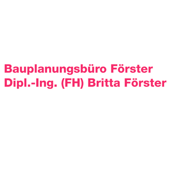 Logo von Bauplanungsbüro Förster Dipl.-Ing.(FH) Britta Förster in Brandenburg an der Havel