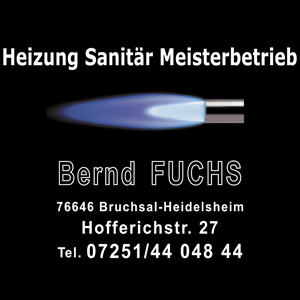 Logo von Bernd Fuchs Heizung Santitär Meisterbetrieb in Bruchsal