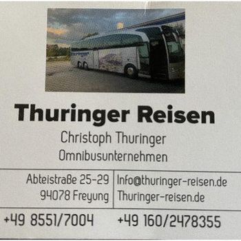 Logo von Christoph Thuringer e.K. Omnibusunternehmen in Freyung