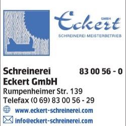 Logo von Eckert GmbH - Schreinerei in Offenbach am Main
