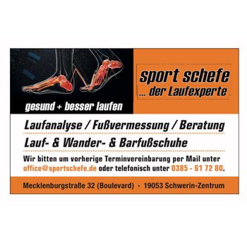 Logo von sport schefe ... der Laufexperte in Schwerin in Mecklenburg