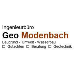 Logo von Baugrundgutachter Ing.-Büro Geo Modenbach in Berlin