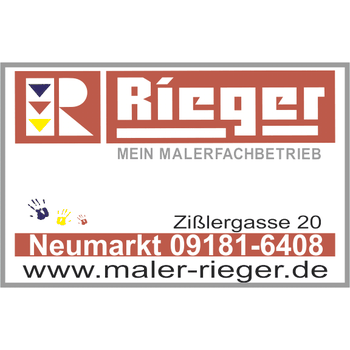 Logo von Rieger Malerfachbetrieb GmbH in Neumarkt in der Oberpfalz