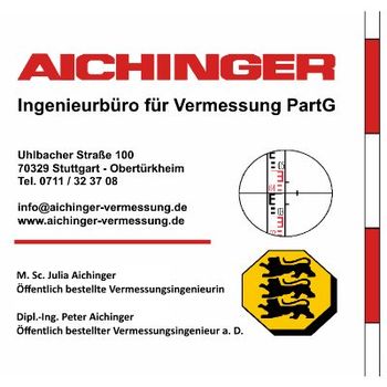 Logo von AICHINGER - Ingenieurbüro für Vermessung PartG in Stuttgart