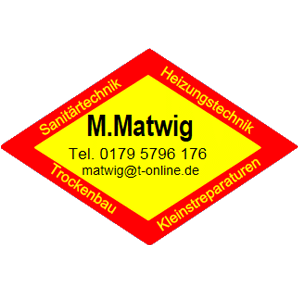 Logo von M. Matwig Sanitär & Heizungstechnik in Eilenburg