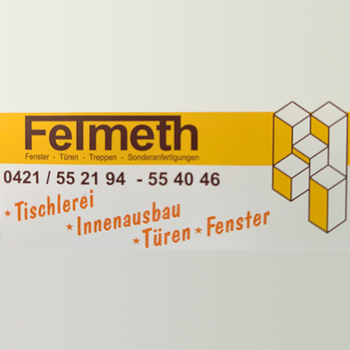 Logo von Tischlerei Felmeth Inh. Emil Baier in Bremen