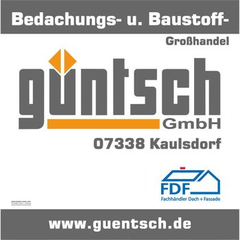 Logo von Güntsch GmbH Bedachungs- & Baustoff-Großhandel in Kaulsdorf