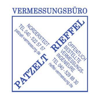 Logo von Vermessungsbüro Patzelt – Rieffel in Norderstedt