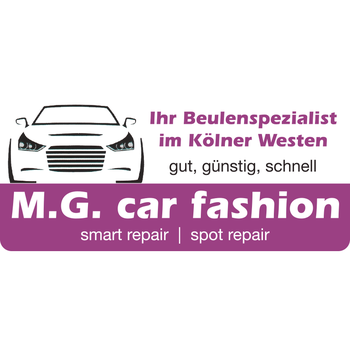 Logo von M.G. car fashion / Autoaufbereitung, Autolackierung und Beulendoktor Köln in Köln