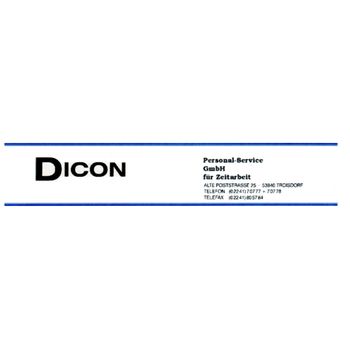 Logo von Dicon Personalservice GmbH für Zeitarbeit in Troisdorf