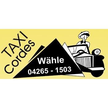 Logo von Cordes Taxi in Vahlde