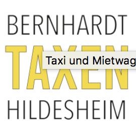 Logo von Taxi und Mietwagenbetrieb Bernhardt in Hildesheim